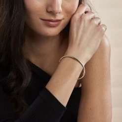 Bracelet Jonc Karama Or Bicolore -Bijouterie primée. B3BF2W0397 model0