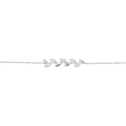 Bracelet Anthea Or Blanc Diamant -Bijouterie primée. B3BFBDW245 view1