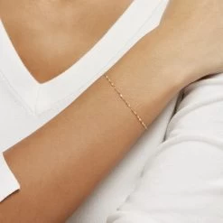 Bracelet Fileana Or Jaune -Bijouterie primée. B3BFJW0050 model1