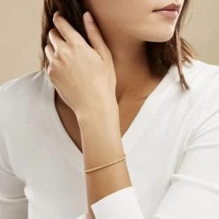 Bracelet Armeleae Or Jaune 9 Bracelet Armeleae Or Jaune -Bijouterie primée. B3BFJW0659 model1