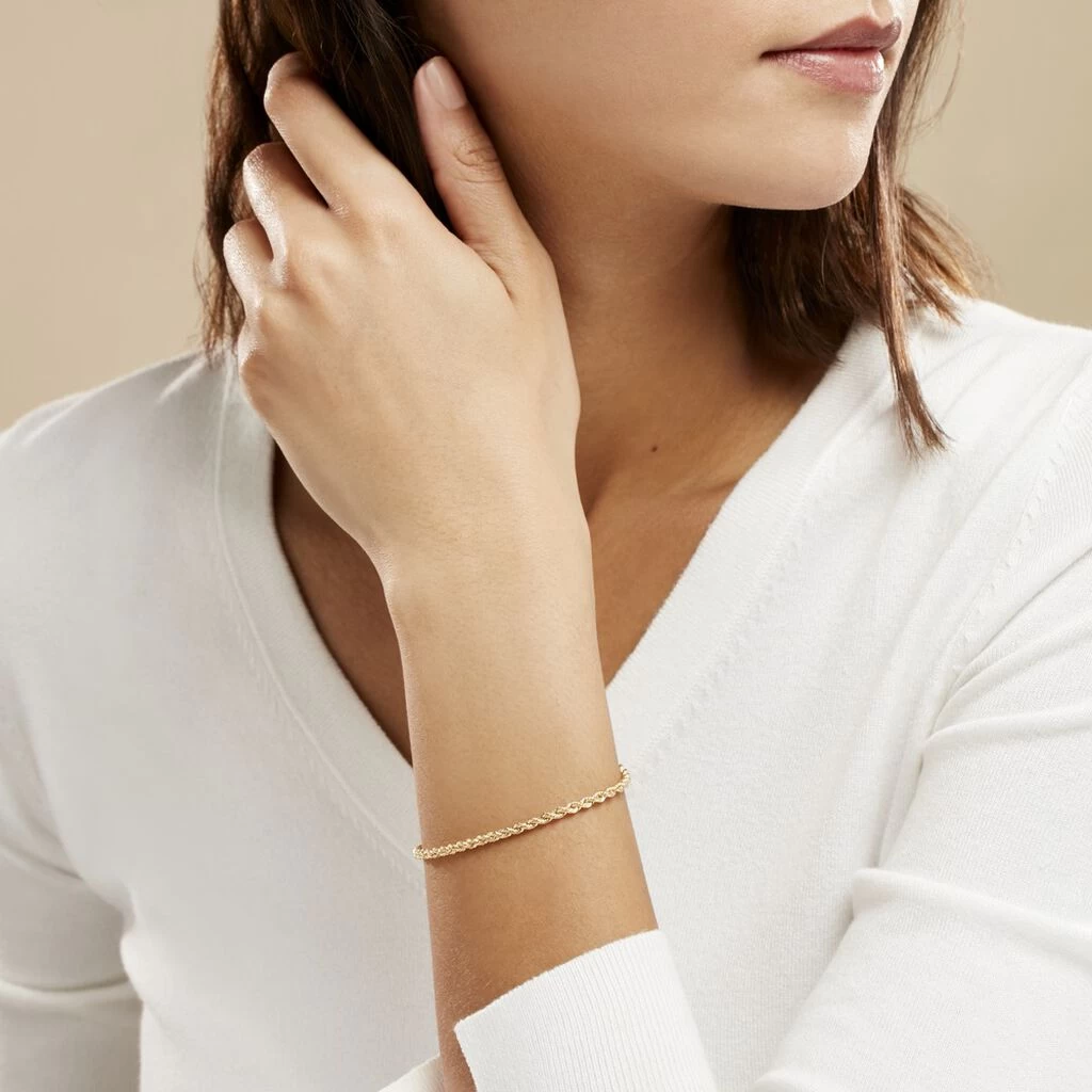 Bracelet Armeleae Or Jaune 6 Bracelet Armeleae Or Jaune – Image 4