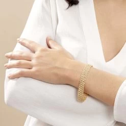 Bracelet Emiliana Or Jaune -Bijouterie primée. B3BFJW0678 model0