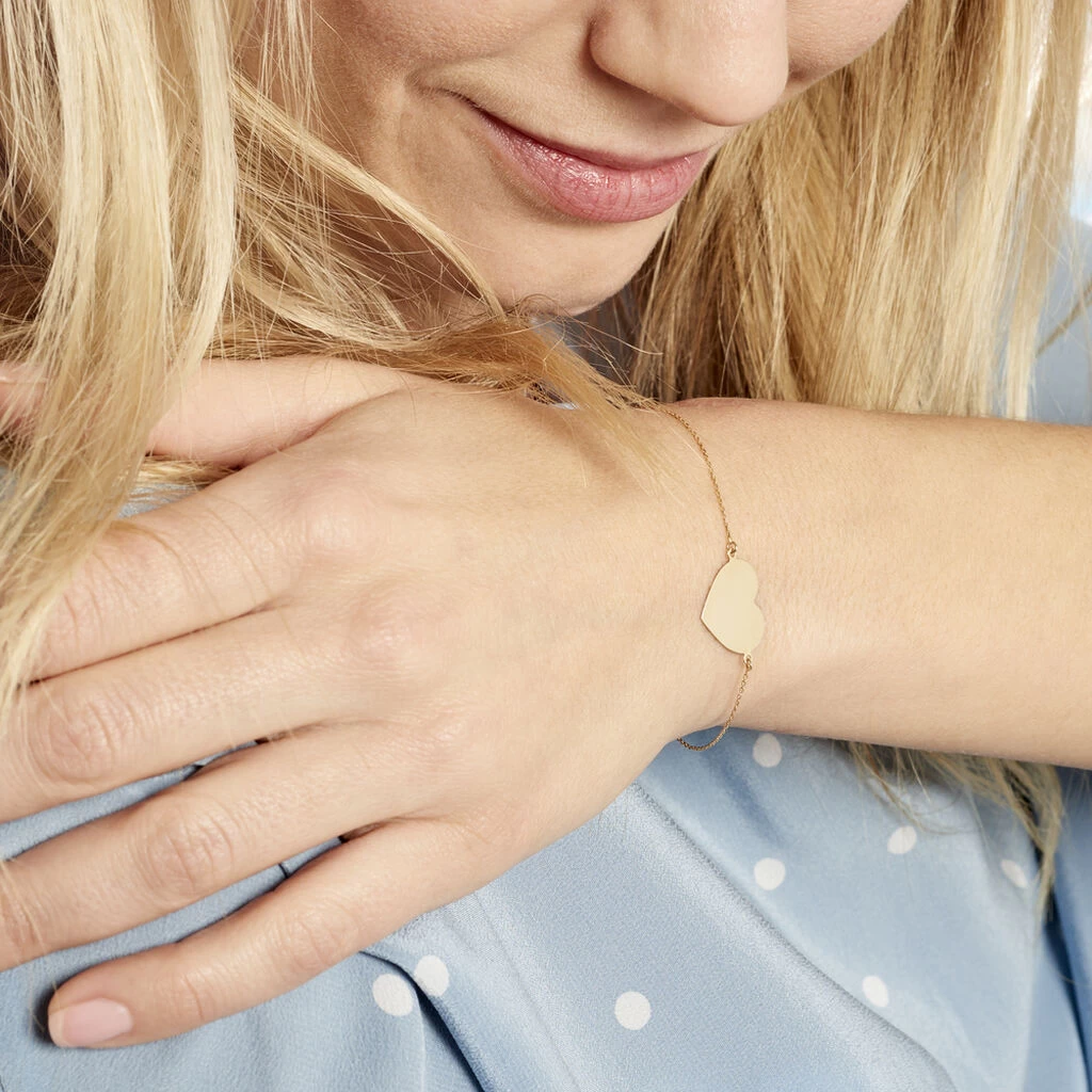 Bracelet Collection Gravable Or Jaune 5 Bracelet Collection Gravable Or Jaune – Image 3