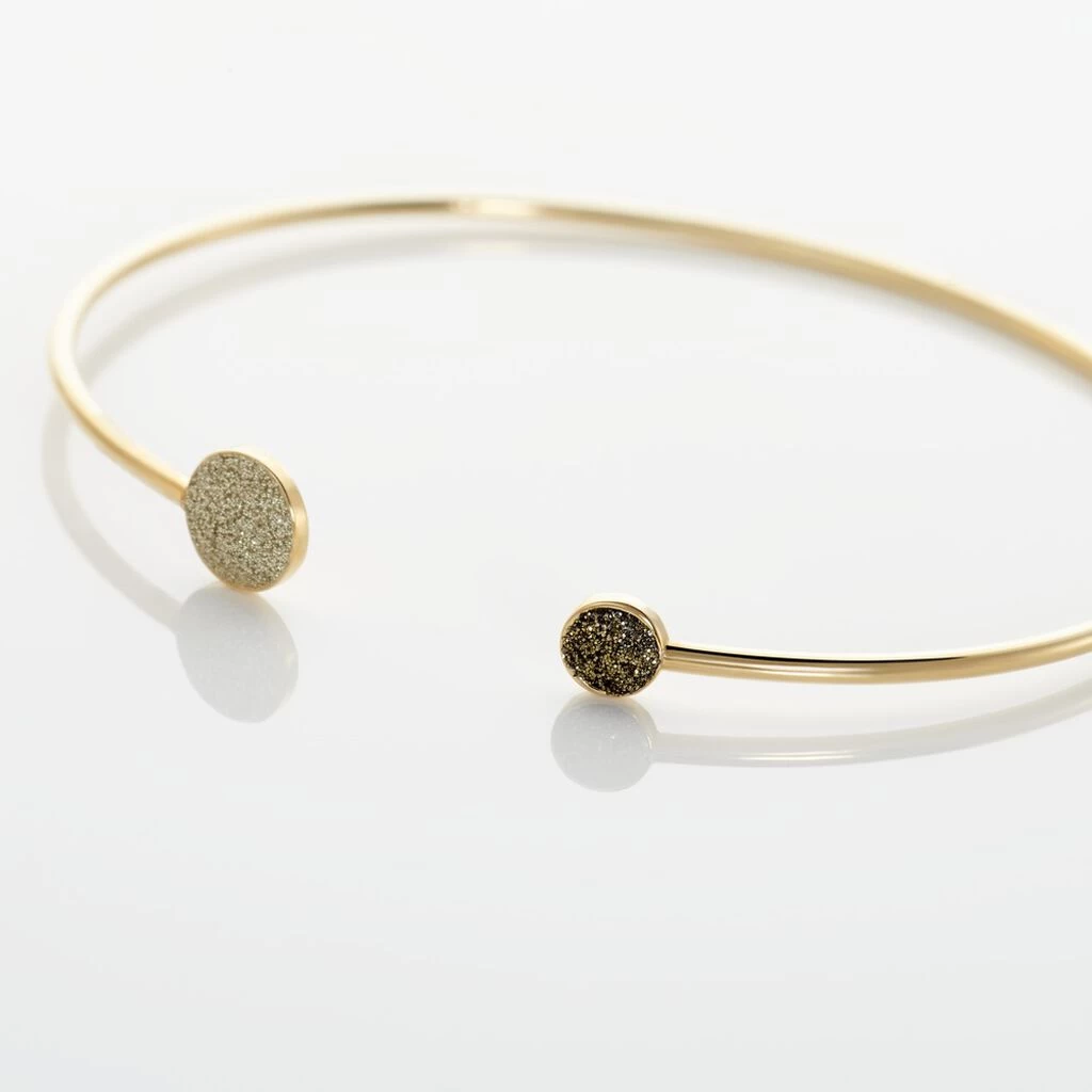 Bracelet Jonc Ileana Or Jaune 5 Bracelet Jonc Ileana Or Jaune – Image 3