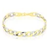 Bracelet Iris Maille Gourmette Or Bicolore 1 Bracelet Iris Maille Gourmette Or Bicolore -Bijouterie primée. B3BH2W0022 master