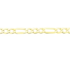 Bracelet Cameo Maille Alternee 1/3 Or Jaune 9 Bracelet Cameo Maille Alternee 1/3 Or Jaune -Bijouterie primée. B3BHJW0120 view1