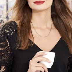 Collier Dami Maille Grain De Cafe Or Tricolore 11 Collier Dami Maille Grain De Cafe Or Tricolore -Bijouterie primée. B3CF3W0320 model0 1