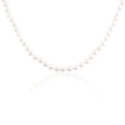 Collier Melida Or Jaune Perle De Culture D'akoya