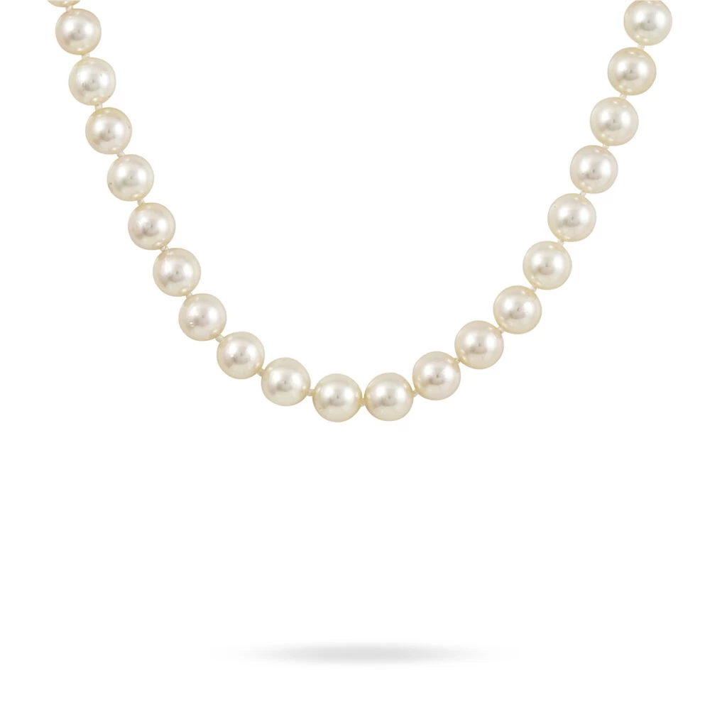 Collier Ghisele Or Jaune Perle De Culture D'akoya 3 Collier Ghisele Or Jaune Perle De Culture D'akoya