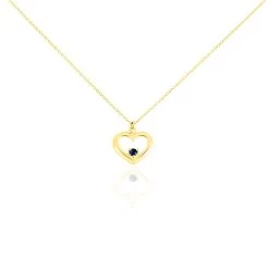 Collier Martella Or Jaune Saphir