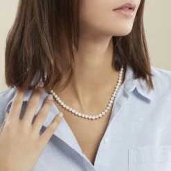 Collier Kanwal Or Jaune Perle De Culture -Bijouterie primée. B3CFJU2006 model0