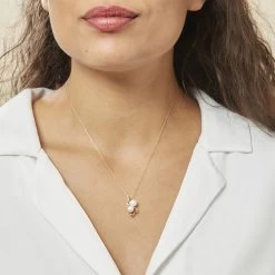 Collier Wandula Or Jaune Perle De Culture Et Diamant -Bijouterie primée. B3CFJU2055 model0