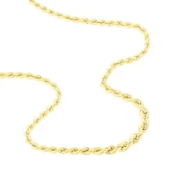 Collier Jerry Danilo Maille Corde Or Jaune -Bijouterie primée. B3CFJW006U view2