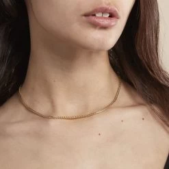 Chaîne Jayna Maille Palmier Or Jaune -Bijouterie primée. B3CFJW006X model0