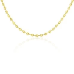 Collier Maille Dami Or Jaune 8 Collier Maille Dami Or Jaune -Bijouterie primée. B3CFJW00FW view1