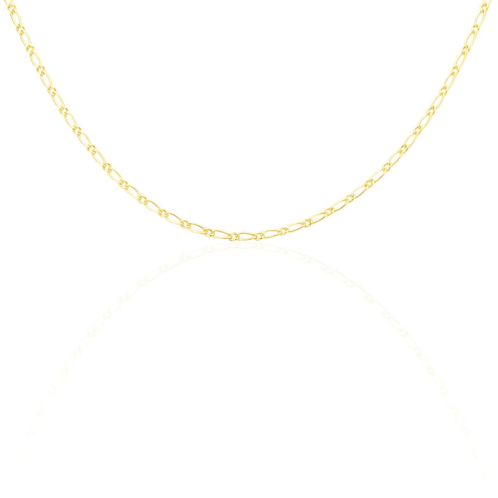Chaîne Ophelio Maille Alternee 1/1 Or Jaune 4 Chaîne Ophelio Maille Alternee 1/1 Or Jaune – Image 2