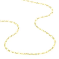 Chaîne Ophelio Maille Alternee 1/1 Or Jaune 9 Chaîne Ophelio Maille Alternee 1/1 Or Jaune -Bijouterie primée. B3CFJW0561 view2