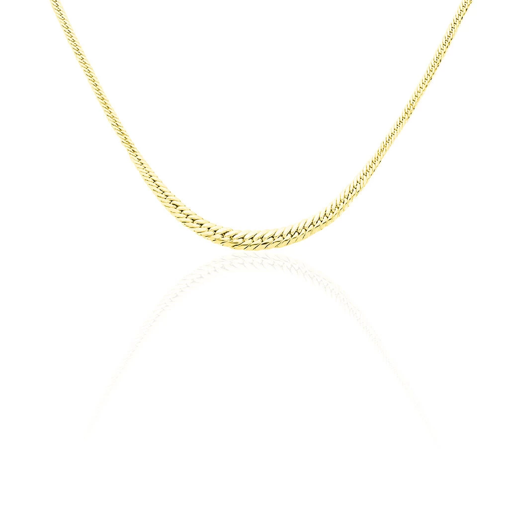 Collier Anglaise Chute Or Jaune 4 Collier Anglaise Chute Or Jaune – Image 2