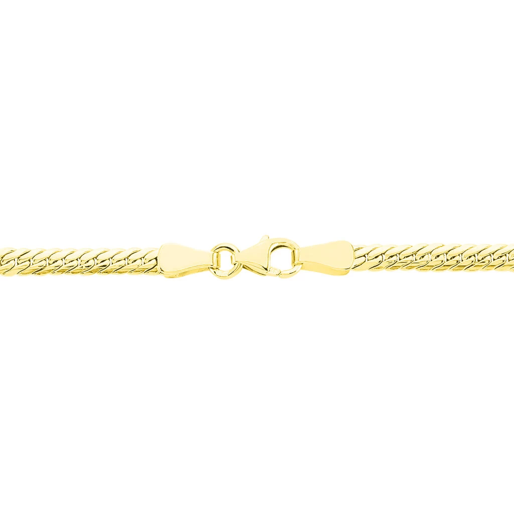 Collier Anglaise Chute Or Jaune 6 Collier Anglaise Chute Or Jaune – Image 4