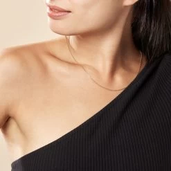 Chaîne Igoa Maille Forçat Diamantee Or Jaune -Bijouterie primée. B3CFJW0701 model0