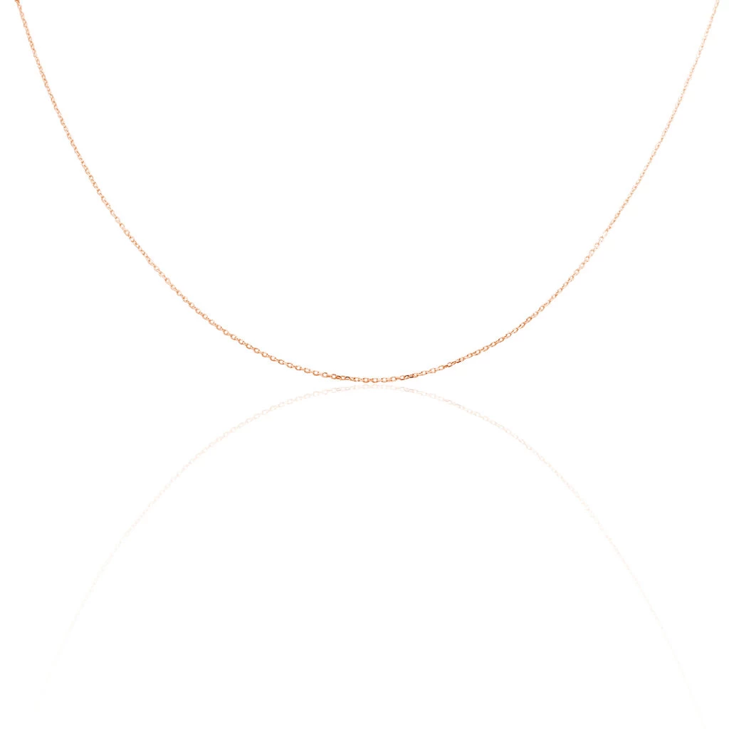 Chaîne Igoa Maille Forçat Diamantee Or Rose 4 Chaîne Igoa Maille Forçat Diamantee Or Rose – Image 2