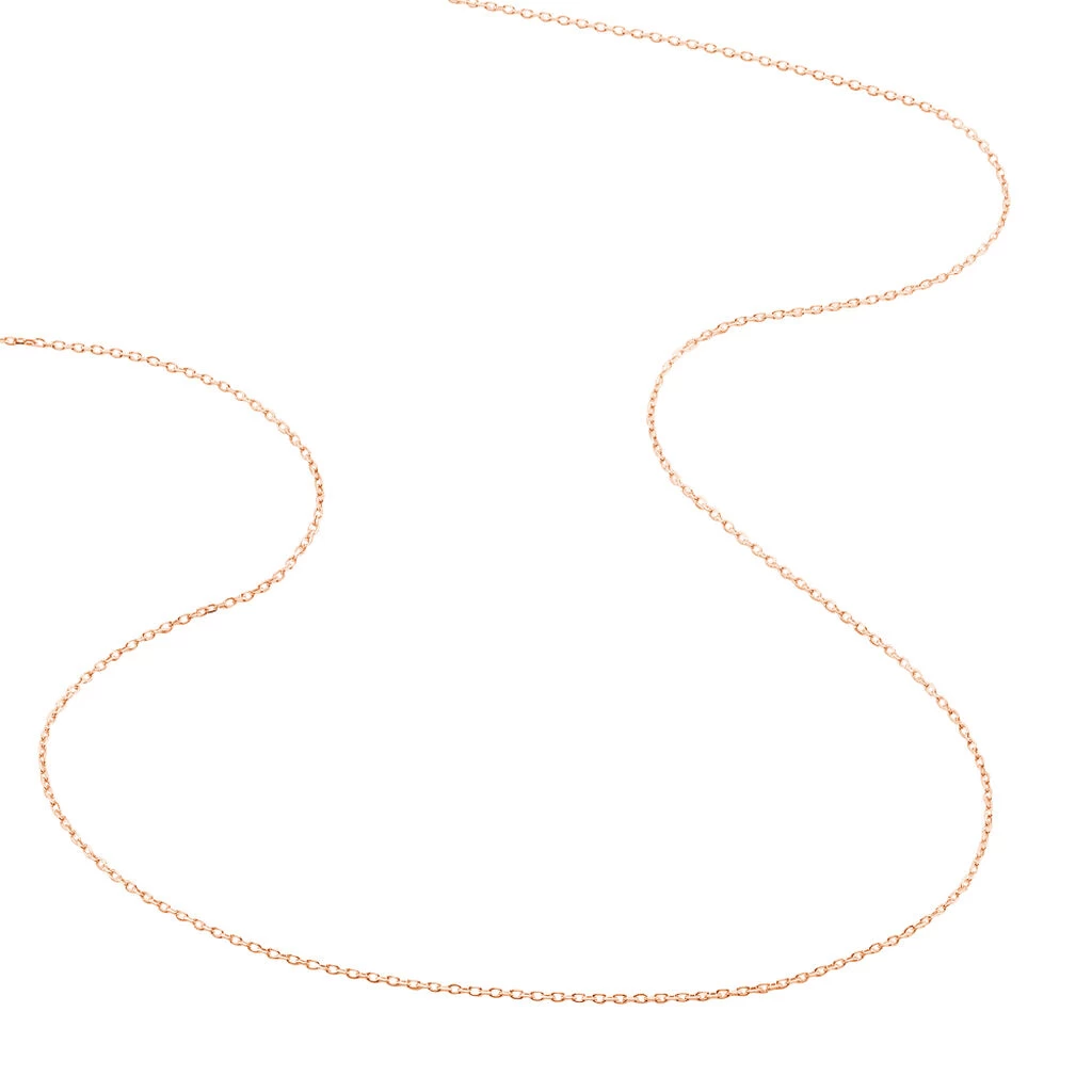 Chaîne Igoa Maille Forçat Diamantee Or Rose 5 Chaîne Igoa Maille Forçat Diamantee Or Rose – Image 3