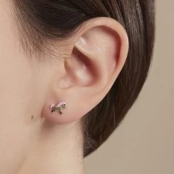 Boucles D'oreilles Puces Heldea Cheval Or Jaune 9 Boucles D'oreilles Puces Heldea Cheval Or Jaune -Bijouterie primée. B3OEJWS001 model0