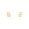 Boucles D'oreilles Puces Mae Ourson Or Jaune -Bijouterie primée. B3OEJWW492 master