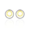 Boucles D'oreilles Pendantes Berangere Double Cercles Or Bicolore 2 Boucles D'oreilles Pendantes Berangere Double Cercles Or Bicolore -Bijouterie primée. B3OF2W0363 master