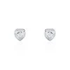Boucles D'oreilles Puces Coeur Serti Clos Or Blanc Oxyde De Zirconium 2 Boucles D'oreilles Puces Coeur Serti Clos Or Blanc Oxyde De Zirconium -Bijouterie primée. B3OFBZW231 master