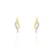 Boucles D'oreilles Puces Callum Or Jaune Diamant -Bijouterie primée. B3OFJDW309 master