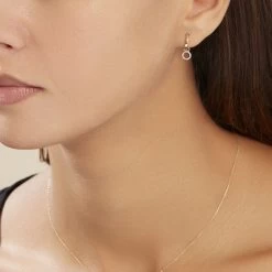 Créoles Or Jaune Gaila Diamants -Bijouterie primée. B3OFJDW667 model0