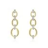 Boucles D'oreilles Pendantes Abban Or Jaune Diamant -Bijouterie primée. B3OFJDW674 master