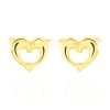 Boucles D'oreilles Puces Fulvie Double Dauphins Or Jaune -Bijouterie primée. B3OFJW00CL master