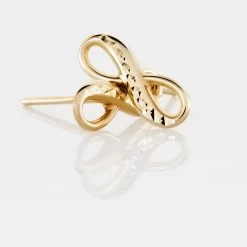 Boucles D'oreilles Puces Ferrera Or Jaune 8 Boucles D'oreilles Puces Ferrera Or Jaune -Bijouterie primée. B3OFJW00FI view2