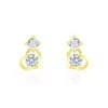 Boucles D'oreilles Pendantes Ludyvine Or Jaune Oxyde De Zirconium 1 Boucles D'oreilles Pendantes Ludyvine Or Jaune Oxyde De Zirconium -Bijouterie primée. B3OFJZW142 master