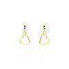 Boucles D'oreilles Pendantes Anne-maudae Pendantes Coeurs Or Jaune