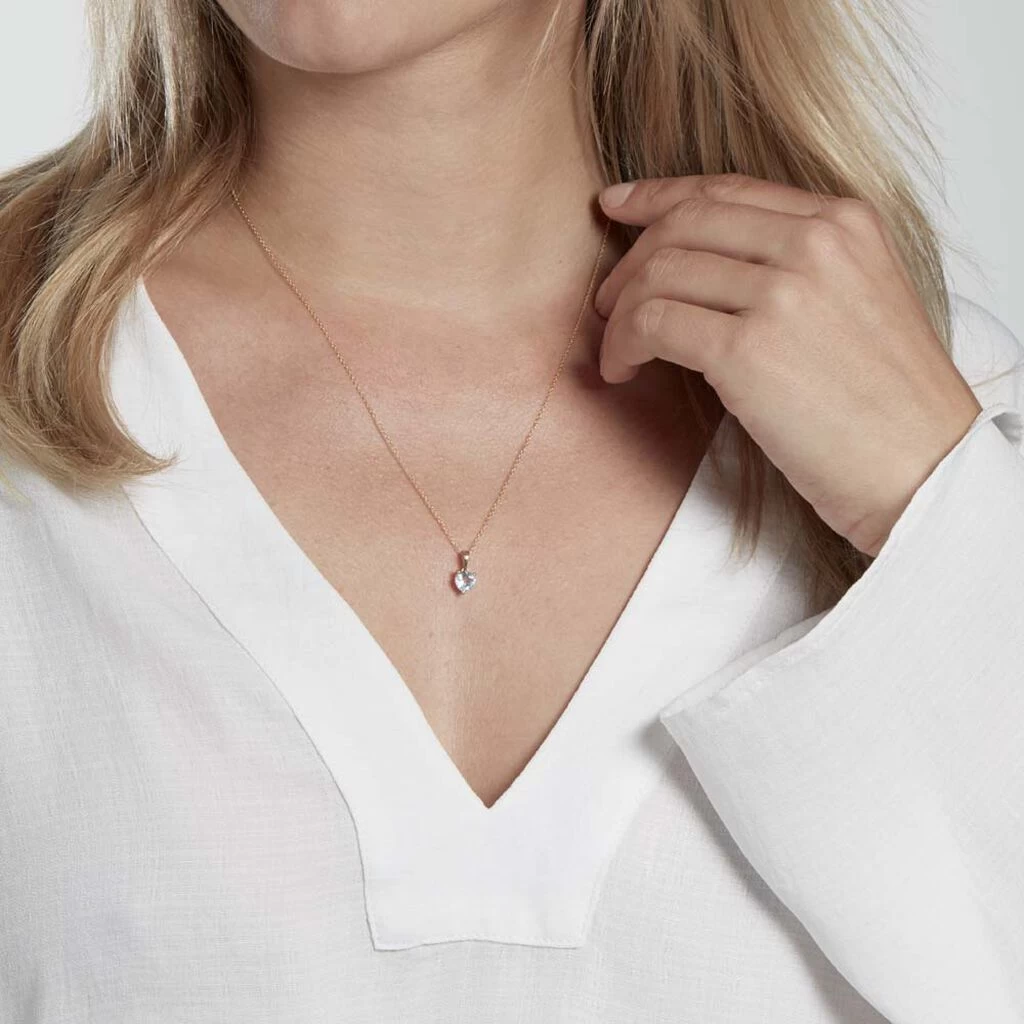 Pendentif Miyah Or Jaune Topaze 6 Pendentif Miyah Or Jaune Topaze – Image 4