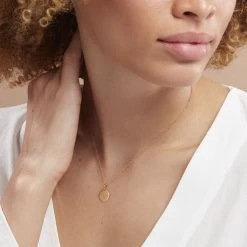 Pendentif Or Jaune Astraea Oxyde De Zirconium -Bijouterie primée. B3PFJZW249 model0