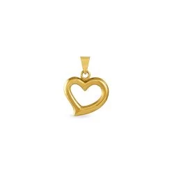 Pendentif Eudocie Coeur Bombe Or Jaune