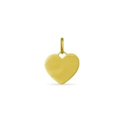 Pendentif Ange Coeur Or Jaune -Bijouterie primée. B3PMJW0209 view2