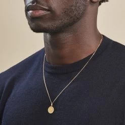 Pendentif Saint Christophe Diamante Or Jaune -Bijouterie primée. B3PMJW0586 model1