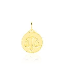 Bijouterie primée. 24 Pendentif Lamie Zodiaque Or Jaune