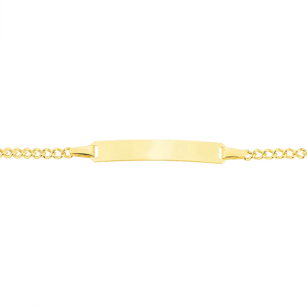 Bracelet Identite Bebe Or Jaune Etheline 4 Bracelet Identite Bebe Or Jaune Etheline – Image 2