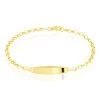 Bracelet Identité Bébé Marcel Or Jaune