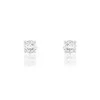 Boucles D'oreilles Puces Victoria Or Blanc Diamant -Bijouterie primée. B7OFBDW847 master