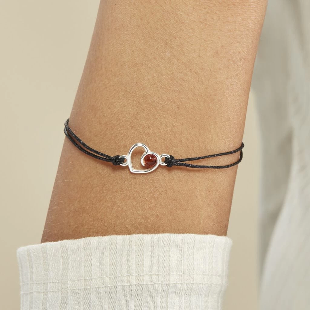 Bracelet Argent Blanc Mialy Ambre 6 Bracelet Argent Blanc Mialy Ambre – Image 4