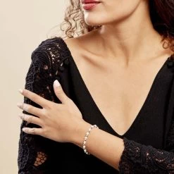 Bracelet Argent Bede Perles De Culture 8 Bracelet Argent Bede Perles De Culture -Bijouterie primée. FABFBU2531 model0