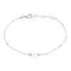 Bracelet Argent Blanc Augustine -Bijouterie primée. FABFBW0097 master