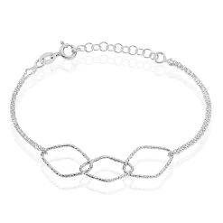 Bracelet Belinda Argent Blanc